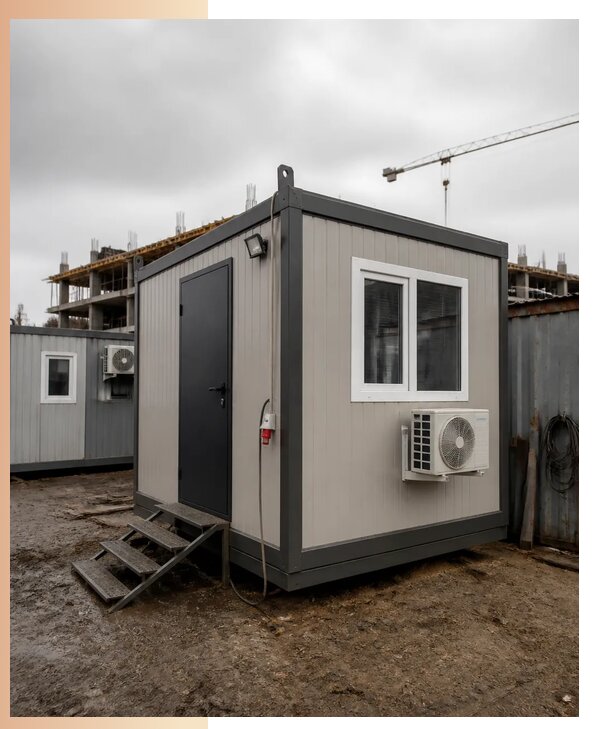 Прорабские бытовки в Туймазы изготовление и аренда под ключ